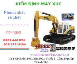 hình ảnh kiểm định máy xúc