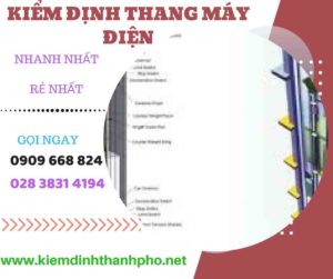 Hình ảnh kiểm định thang máy điện