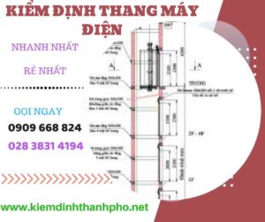 Hình ảnh kiểm định thang máy điện