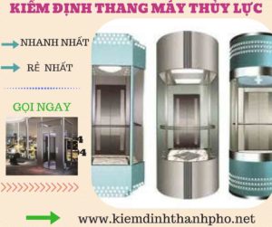 Hình ảnh kiểm định thang máy thủy lực