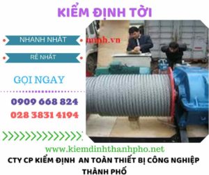 hình ảnh kiểm định tời