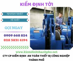 hình ảnh kiểm định tời