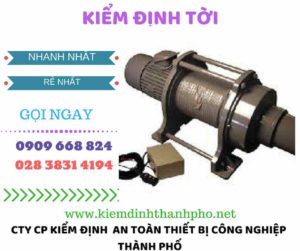 hình ảnh kiểm định tời