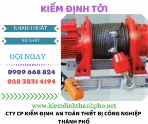 hình ảnh kiểm định tời