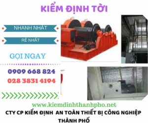 hình ảnh kiểm định tời