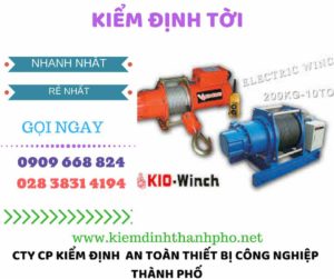 hình ảnh kiểm định tời