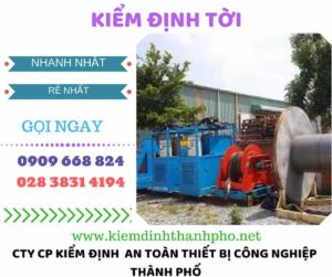 hình ảnh kiểm định tời