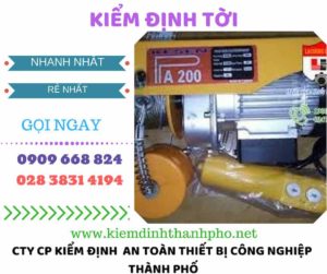 hình ảnh kiểm định tời