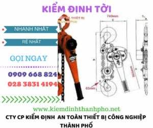 hình ảnh kiểm định tời