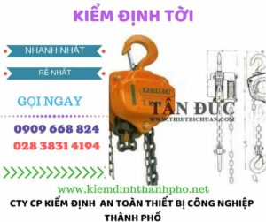 hình ảnh kiểm định tời