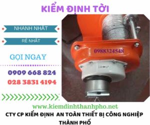 hình ảnh kiểm định tời