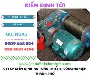 hình ảnh kiểm định tời