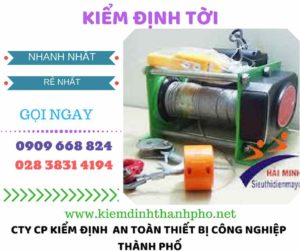 hình ảnh kiểm định tời