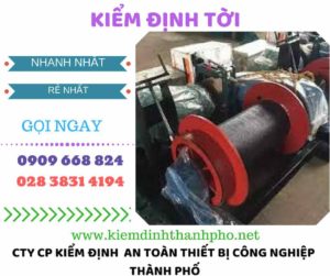 hình ảnh kiểm định tời