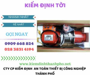 hình ảnh kiểm định tời