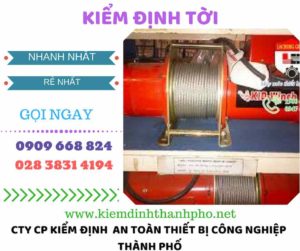 hình ảnh kiểm định tời