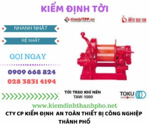 hình ảnh kiểm định tời