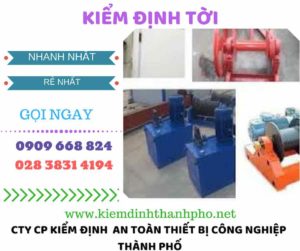 hình ảnh kiểm định tời