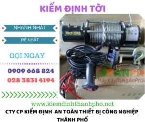 hình ảnh kiểm định tời