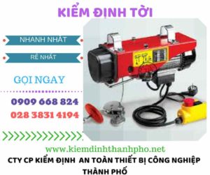 hình ảnh kiểm định tời