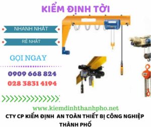 hình ảnh kiểm định tời