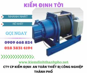 hình ảnh kiểm định tời