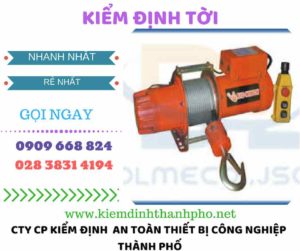 hình ảnh kiểm định tời