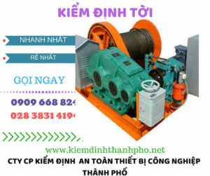 hình ảnh kiểm định tời