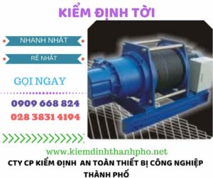 hình ảnh kiểm định tời