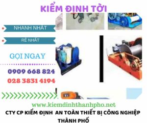 hình ảnh kiểm định tời