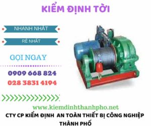 hình ảnh kiểm định tời