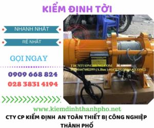 hình ảnh kiểm định tời