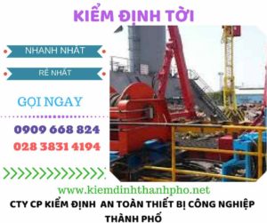 hình ảnh kiểm định tời