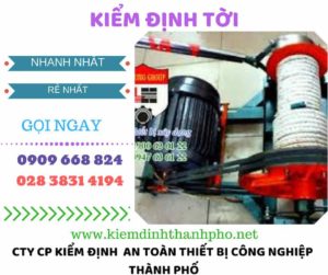 hình ảnh kiểm định tời