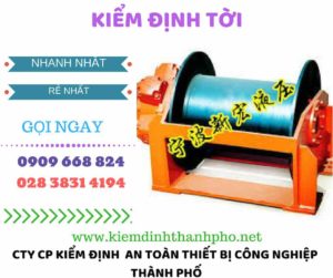 hình ảnh kiểm định tời