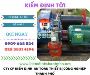 hình ảnh kiểm định tời