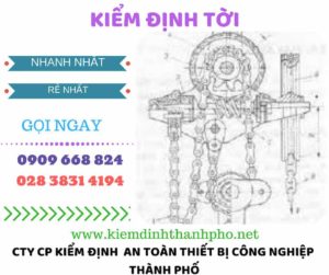 hình ảnh kiểm định tời