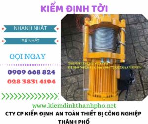 hình ảnh kiểm định tời