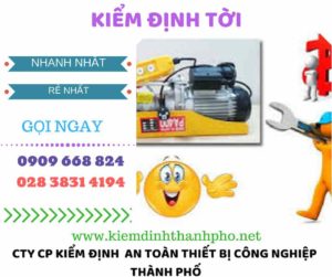 hình ảnh kiểm định tời