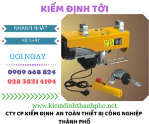 hình ảnh kiểm định tời