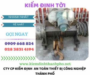 hình ảnh kiểm định tời