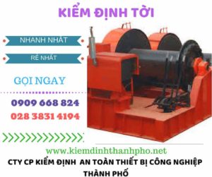 hình ảnh kiểm định tời