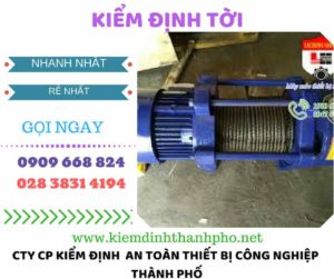 hình ảnh kiểm định tời