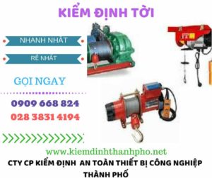 hình ảnh kiểm định tời