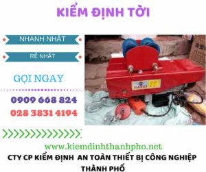 hình ảnh kiểm định tờihình ảnh kiểm định tời