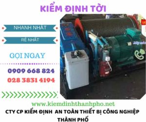 hình ảnh kiểm định tời