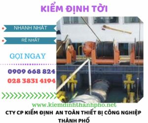 hình ảnh kiểm định tời