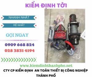 hình ảnh kiểm định tời