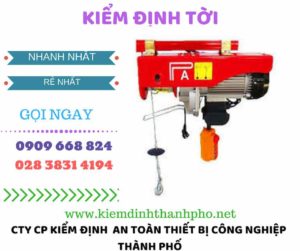 hình ảnh kiểm định tời