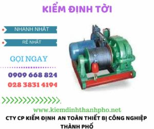 hình ảnh kiểm định tời